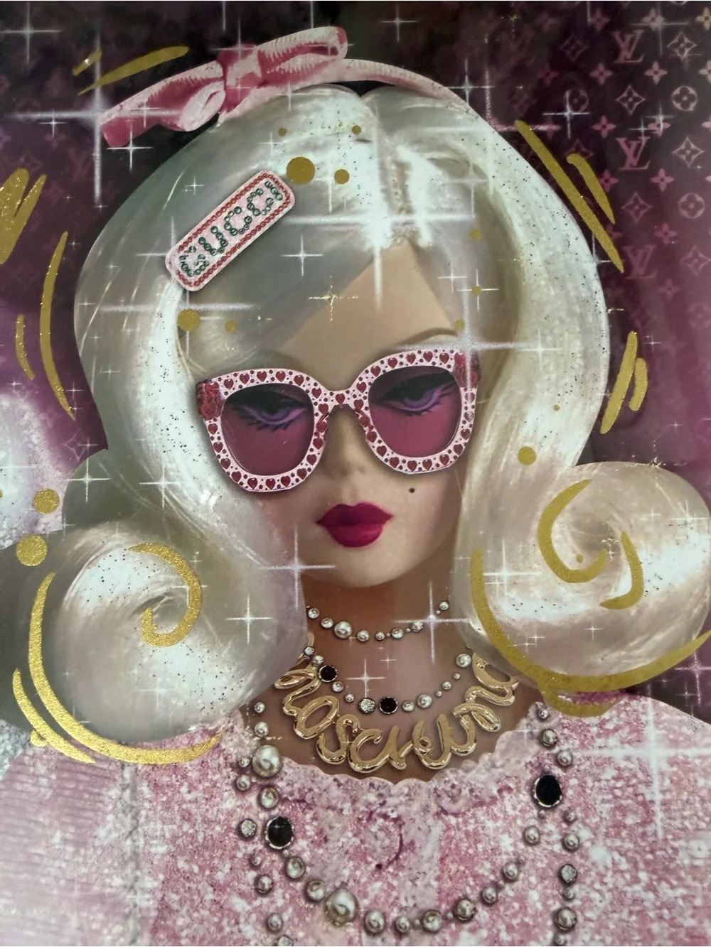 🩷💖Oliver Gal Designer Barbie Wall Art🩷💖
